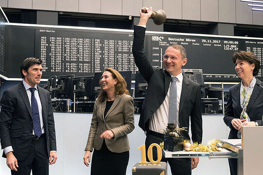 Xetra-Gold bellringing event