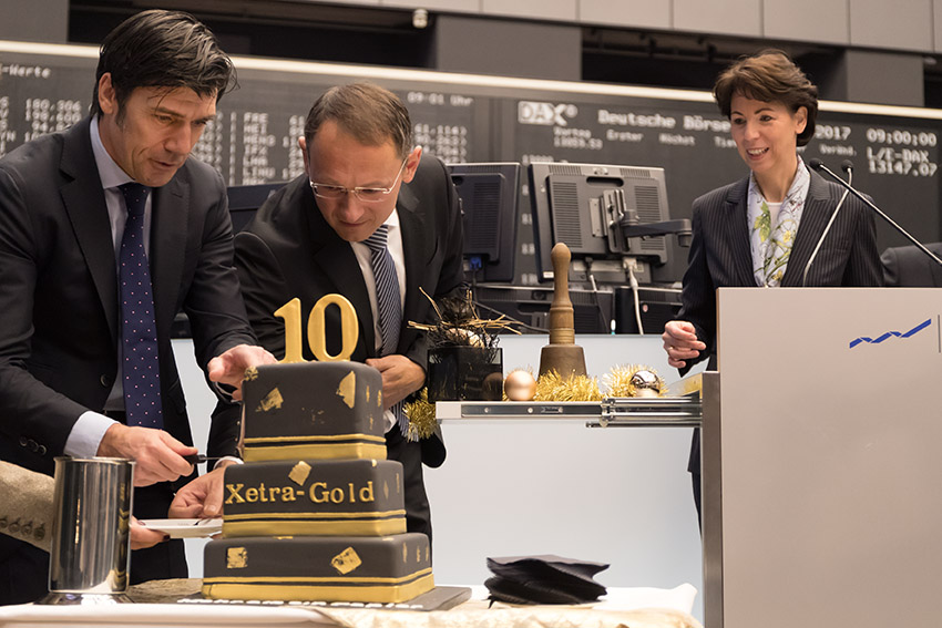 Xetra-Gold Bellringing event
