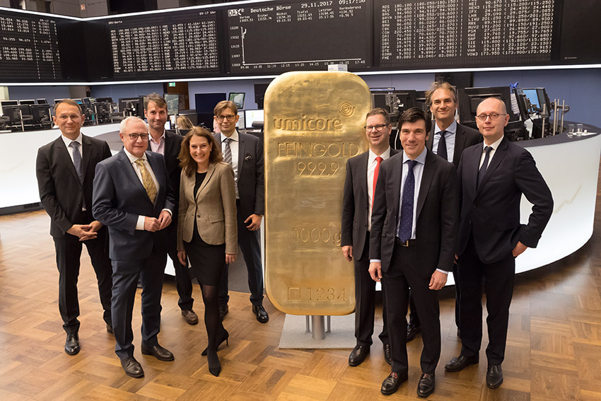 Xetra-Gold Bellringing event