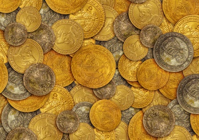 gold coins